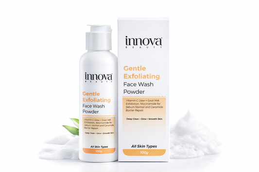 Innova Gentle Exfoliating Face Wash Powder | Deep Clean & Soft Skin