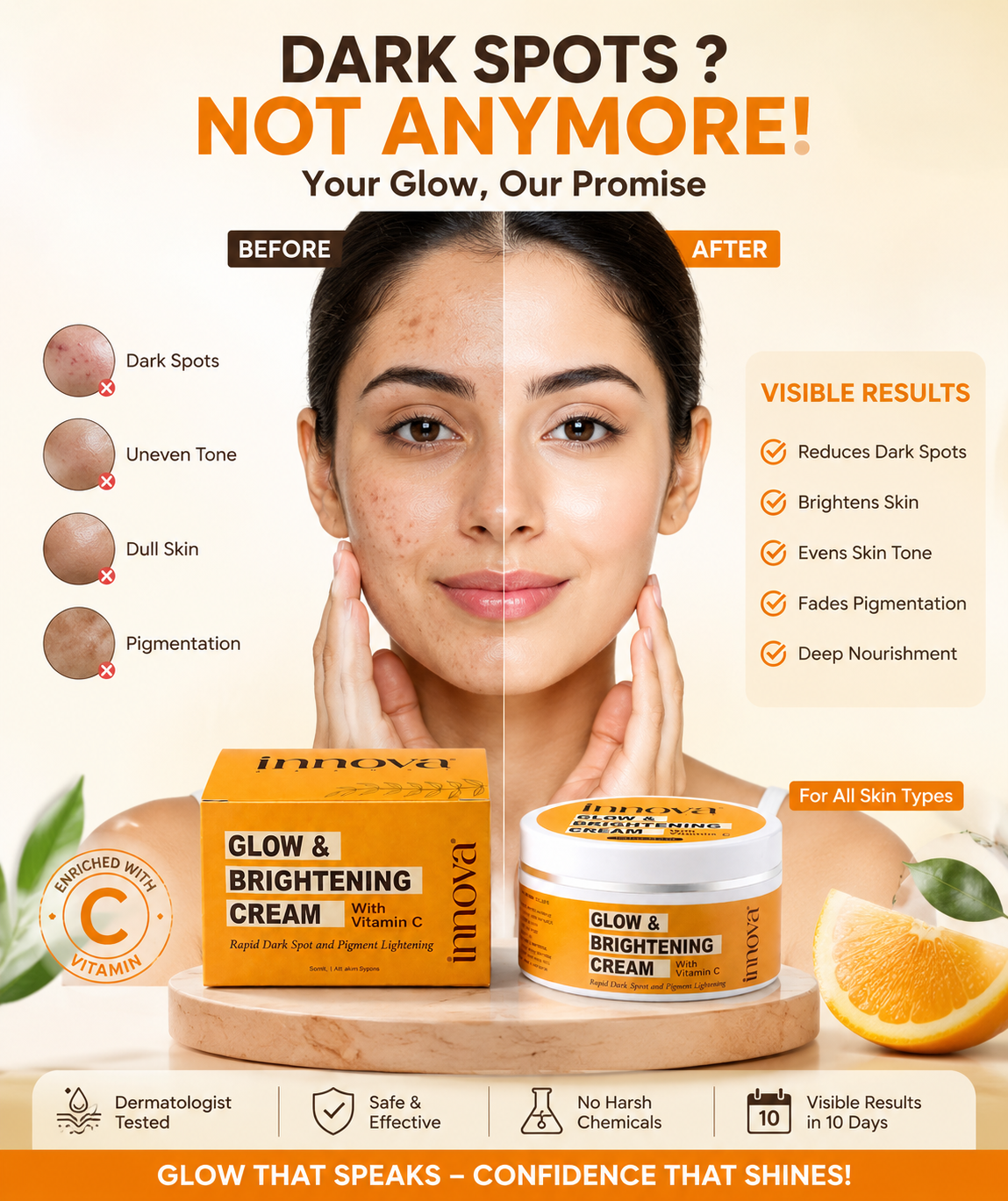 Glow & Brightening Vitamin C Cream