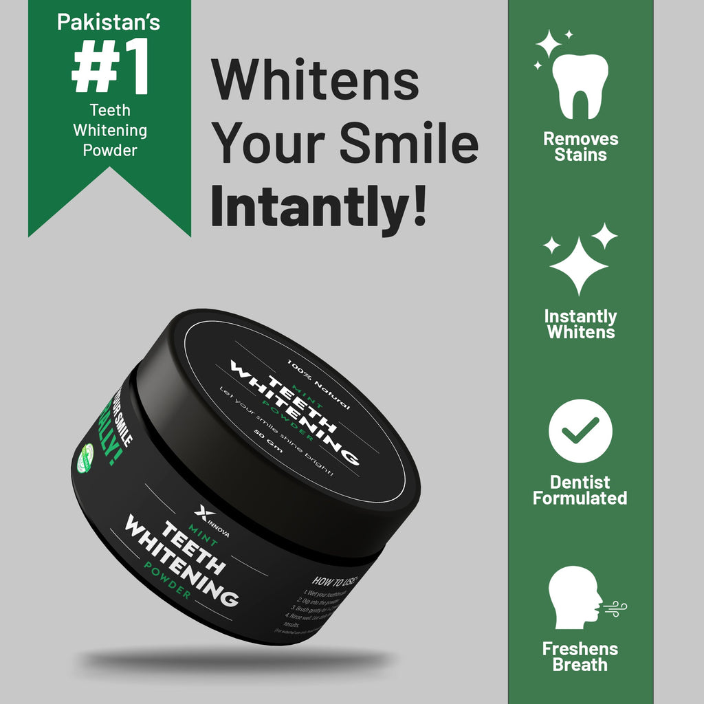 Teeth Whitening Powder Dentist-Approved